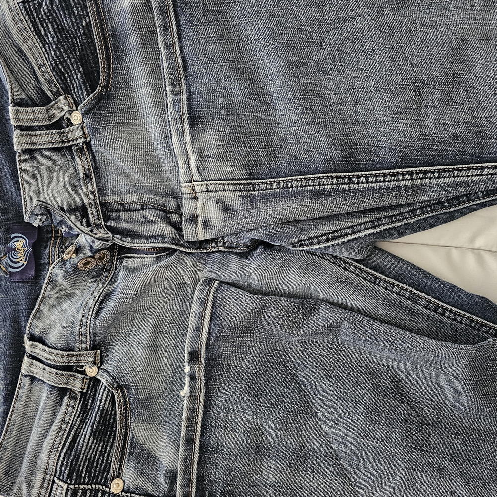Angels Relaxed Fit Blue Jeans
